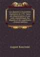 Les deput?s ? l'Assembl?e l?gislative de 1791: listes par d?partements et par order alphab?tique des d?put?s et des suppl?ants . (French Edition), August Kuscinski 