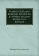 Gotthold Ephraim Lessings Samtliche Schriften, Volume 16 (German Edition), Titus Maccius Plautus 