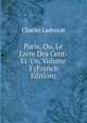Paris, Ou, Le Livre Des Cent-Et-Un, Volume 1 (French Edition), Charles Ladvocat 