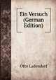Ein Versuch (German Edition), Otto Ladendorf 