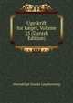 Ugeskrift for L?ger, Volume 25 (Danish Edition), Almindelige Danske L?geforening 