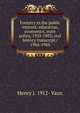 Forestry in the public interest: education, economics, state policy, 1933-1983, oral history transcript / 1984-1986, Henry J. 1912- Vaux 