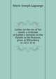 Luther on the eve of his revolt: a criticism of Luther's Lectures on the Epistle to the Romans, given at Wittenberg in 1515-1516 ., Marie-Joseph Lagrange 