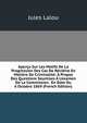 Aper?u Sur Les Motifs De La Progression Des Cas De R?cidive En Mati?re De Criminalit?: ? Propos Des Questions Soumises ? L'examen De La Commission . En Date Du 6 Octobre 1869 (French Edition), Jules Lalou 
