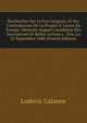 Recherches Sur Le Feu Gr?geois, Et Sur L'introduction De La Poudre ? Canon En Europe: M?moire Auquel L'acad?mie Des Inscriptions Et Belles-Lettres a . D'or, Le 25 Septembre 1840 (French Edition), Ludovic Lalanne 
