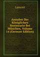 Annalen Der Koniglichen Sternwarte Bei Munchen, Volume 14 (German Edition), Lamont 