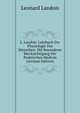 L. Landois' Lehrbuch Der Physiologie Des Menschen: Mit Besonderer Bercksichtigung Der Praktischen Medizin (German Edition), Leonard Landois 