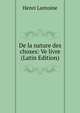 De la nature des choses: Ve livre (Latin Edition), Henri Lantoine 