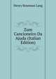 Zum Cancioneiro Da Ajuda (Italian Edition), Henry Roseman Lang 