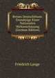 Reines Deutschthum: Grundzuge Einer Nationalen Weltanschauung (German Edition), Friedrich Lange 
