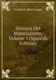 Historia Del Materialismo, Volume 1 (Spanish Edition), Friedrich Albert Lange 