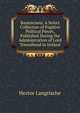 Baratariana: A Select Collection of Fugitive Political Pieces, Published During the Administration of Lord Townshend in Ireland, Hector Langrische 