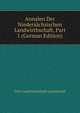 Annalen Der Niedersachsischen Landwirthschaft, Part 1 (German Edition), Zelle Landwirthschafts-gesellschaft 