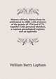 History of Paris, Maine from its settlement to 1880, with a history of the grants of 1736 and 1771, together with personal sketches, a copious genealogical register, and an appendix, William Berry Lapham 