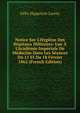 Notice Sur L'Hygi?ne Des H?pitaux Militaires: Lue ? L'Acad?mie Imp?riale De M?decine Dans Les S?ances Du 11 Et Du 18 F?vrier 1862 (French Edition), Felix Hippolyte Larrey 