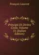 Principii Di Diritto Civile, Volume 31 (Italian Edition), Francois Laurent 