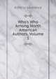 Who's Who Among North American Authors, Volume 1, Alberta Lawrence 