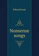 Nonsense songs, Edward Lear 