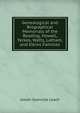 Genealogical and Biographical Memorials of the Reading, Howell, Yerkes, Watts, Latham, and Elkins Families, Josiah Granville Leach 