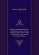 Inaugural address delivered in the state house, Dec. 1, 1857, by order of the Board of Trustees of the South Carolina College, John LeConte 