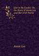 Live to Be Useful: Or, the Story of Annie Lee and Her Irish Nurse, Annie Lee 