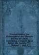 Transactions of the Philosophical and Literary Society of Leeds: Consisting of Papers Read Before the Society. V.1, Volume 1, part 1, 