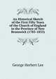 An Historical Sketch of the First Fifty Years of the Church of England in the Province of New Brunswick (1783-1833), George Herbert Lee 