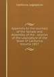 Appendix to the Journals of the Senate and Assembly of the . session of the Legislature of the State of California Volume 1857, California. Legislature 
