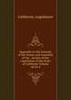 Appendix to the Journals of the Senate and Assembly of the . session of the Legislature of the State of California Volume 1874v.3, California. Legislature 