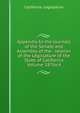 Appendix to the Journals of the Senate and Assembly of the . session of the Legislature of the State of California Volume 1876v.4, California. Legislature 