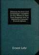 Elements De Droit Civil Germanique Consideres En Eux-Memes Et Dans Leurs Rapports Avec La Legislation Francaise (French Edition), Ernest Lehr 