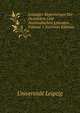 Leipziger Repertorium Der Deutschen Und Auslandischen Literatur, Volume 1 (German Edition), Universitat Leipzig 