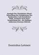 Apologie Der Christlichen Moral: Darstellung Des Verhaltnisses Der Heidnischen Und Christlichen Ethik, Zunachst Nach Einer Vergleichung Des . Des Heiligen Ambrosius (German Edition), Dominikus Leitmeir 