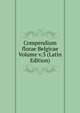 Compendium florae Belgicae Volume v.3 (Latin Edition), 