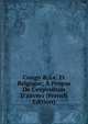 Congo & i.e. Et Belgique; ? Propos De L'exposition D'anvers (French Edition), 