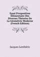 Essai D'exposition ?l?mentaire Des Diverses Th?ories De La G?om?trie Moderne (French Edition), Jacques Lentheric 
