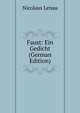 Faust: Ein Gedicht (German Edition), Nicolaus Lenau 