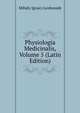 Physiologia Medicinalis, Volume 5 (Latin Edition), Mihaly Ignacz Lenhossek 