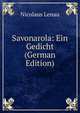 Savonarola: Ein Gedicht (German Edition), Nicolaus Lenau 