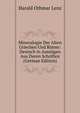 Mineralogie Der Alten Griechen Und Romer: Deutsch in Auszugen Aus Deren Schriften (German Edition), Harald Othmar Lenz 