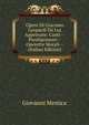 Opere Di Giacomo Leopardi Da Lui Approvate: Canti--Paralipomeni--Operette Morali-- (Italian Edition), Giovanni Mestica 