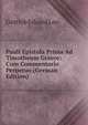 Pauli Epistola Prima Ad Timotheum Graece: Cum Commentario Perpetuo (German Edition), Gottlob Eduard Leo 