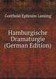 Hamburgische Dramaturgie (German Edition), Gotthold Ephraim Lessing 