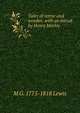 Tales of terror and wonder, with an introd. by Henry Morley, M G. 1775-1818 Lewis 