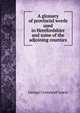A glossary of provincial words used in Herefordshire and some of the adjoining counties, Lewis, George Cornewall Sir 