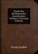 Klinik Der Ruckenmarks-Krankheiten, Volume 2 (German Edition), Ernst Leyden 