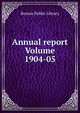 Annual report Volume 1904-05, Boston Public Library 