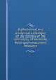 Alphabetical and analytical catalogue of the Library of the University of Vermont, Burlington electronic resource, 