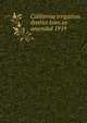 California irrigation district laws as amended 1919, 