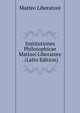 Institutiones Philosophicae Mattaei Liberatore . (Latin Edition), Matteo Liberatore 